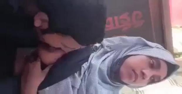 Ajmer hijab girl Sania ki boob sucking ki bf ne college me