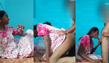 Skinny Mallu Aunty Sucking Dick Fucked